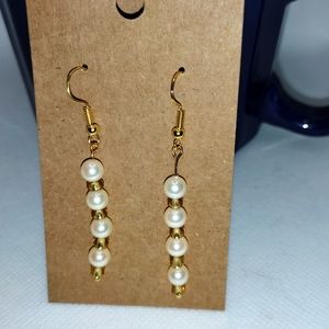 Pearl Dangle Earrings